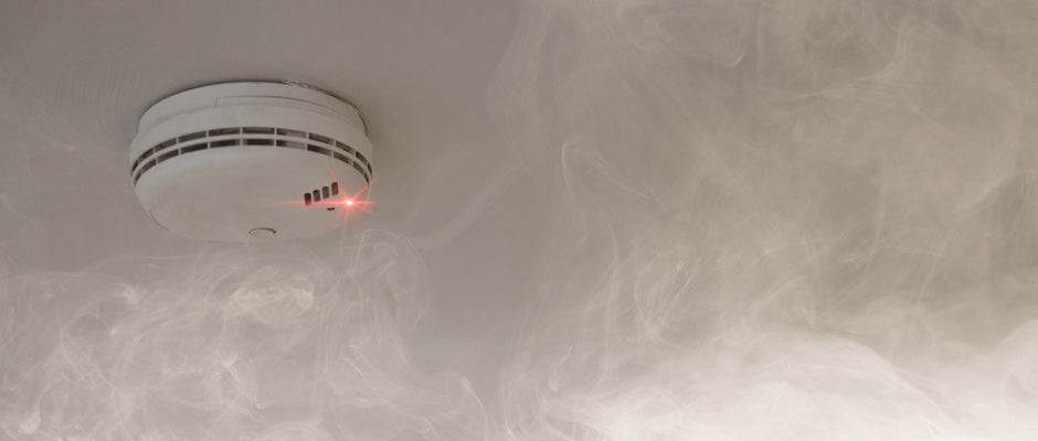Four wire smoke detector
