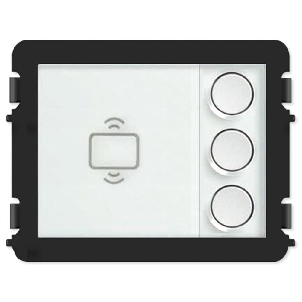 ABB-Welcome Round Pushbutton Module with Card Reader