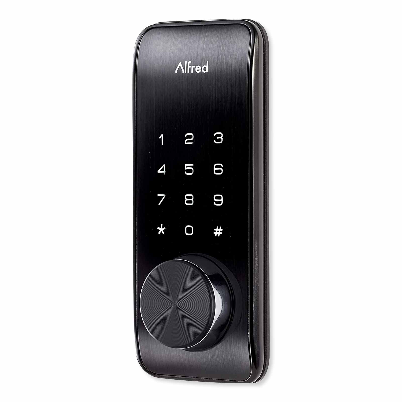 Alfred DB2 Deadbolt Smart Lock with Touchscreen, Bluetooth, with Key