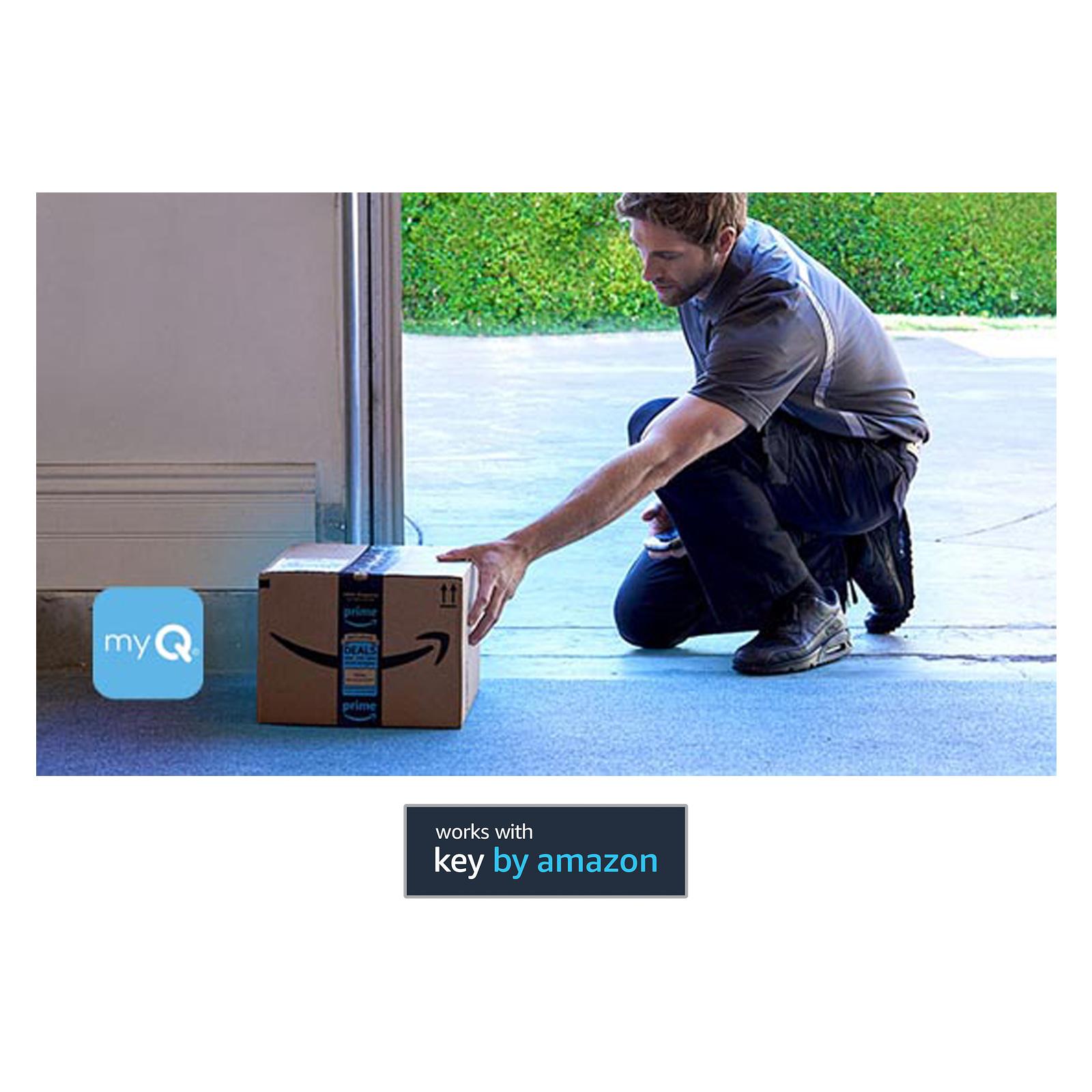 Chamberlain Secure View Ultra-Quiet Wi-Fi Garage Door Opener with Battery Backup