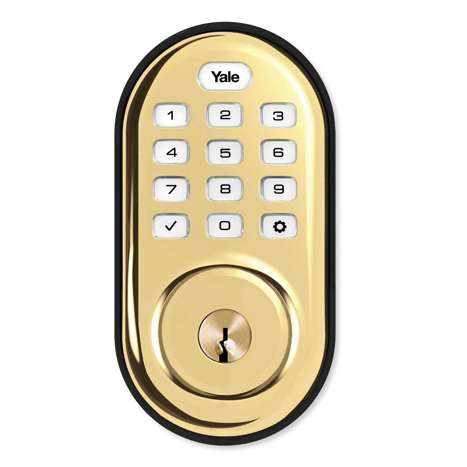 Yale Zigbee Push Button Deadbolt Assure Lock with Cox