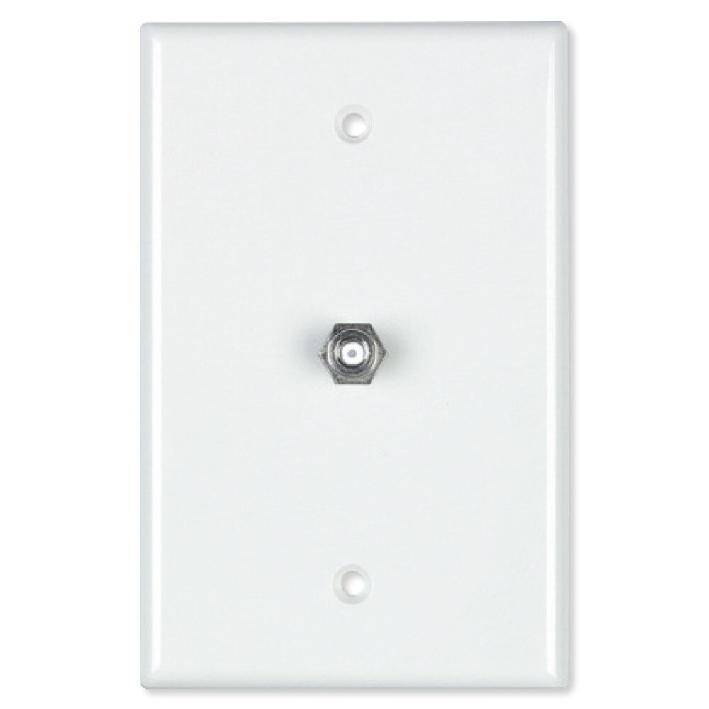 Datacomm Coax Wall Plate