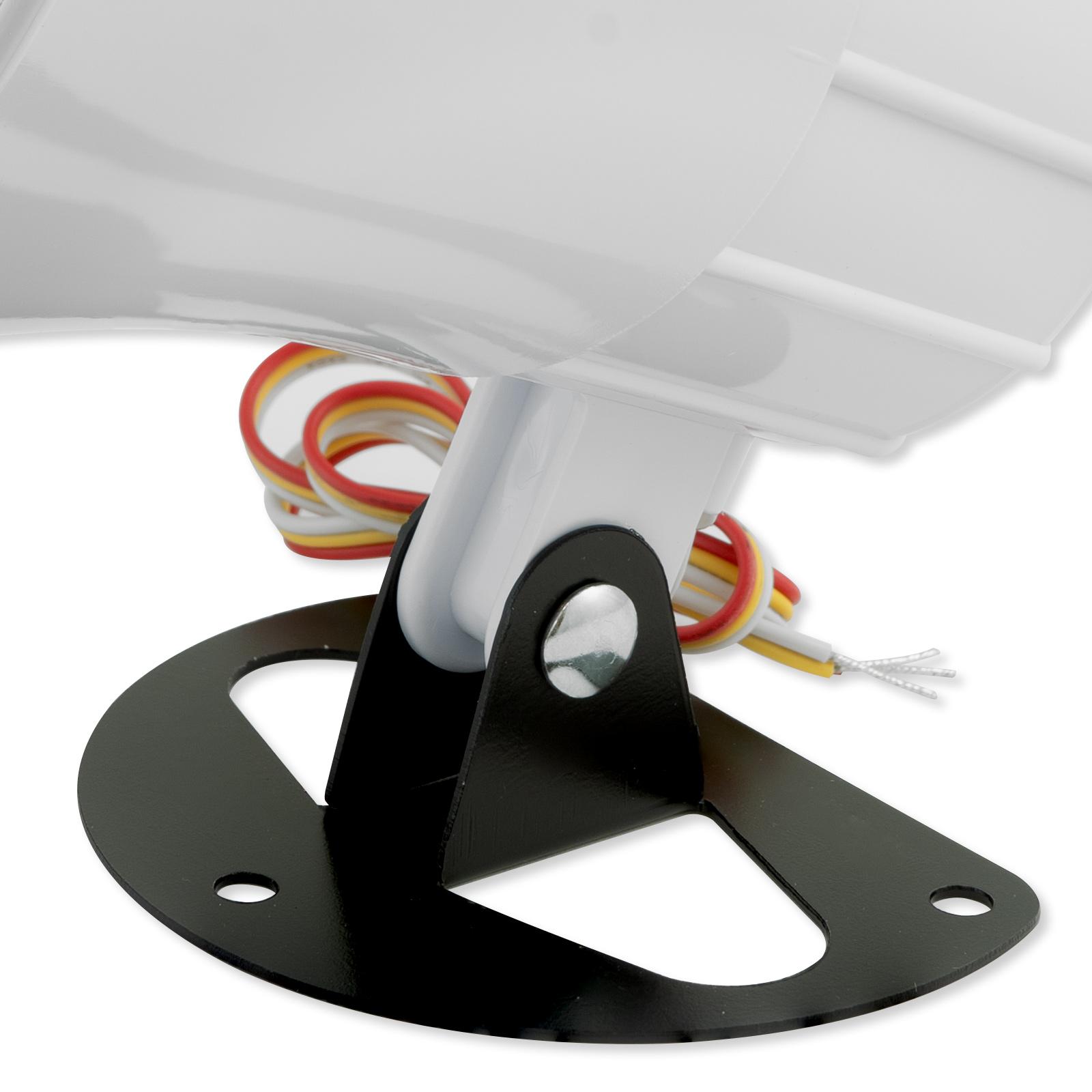 Elk Self-Contained Exterior Siren, 15W Horn