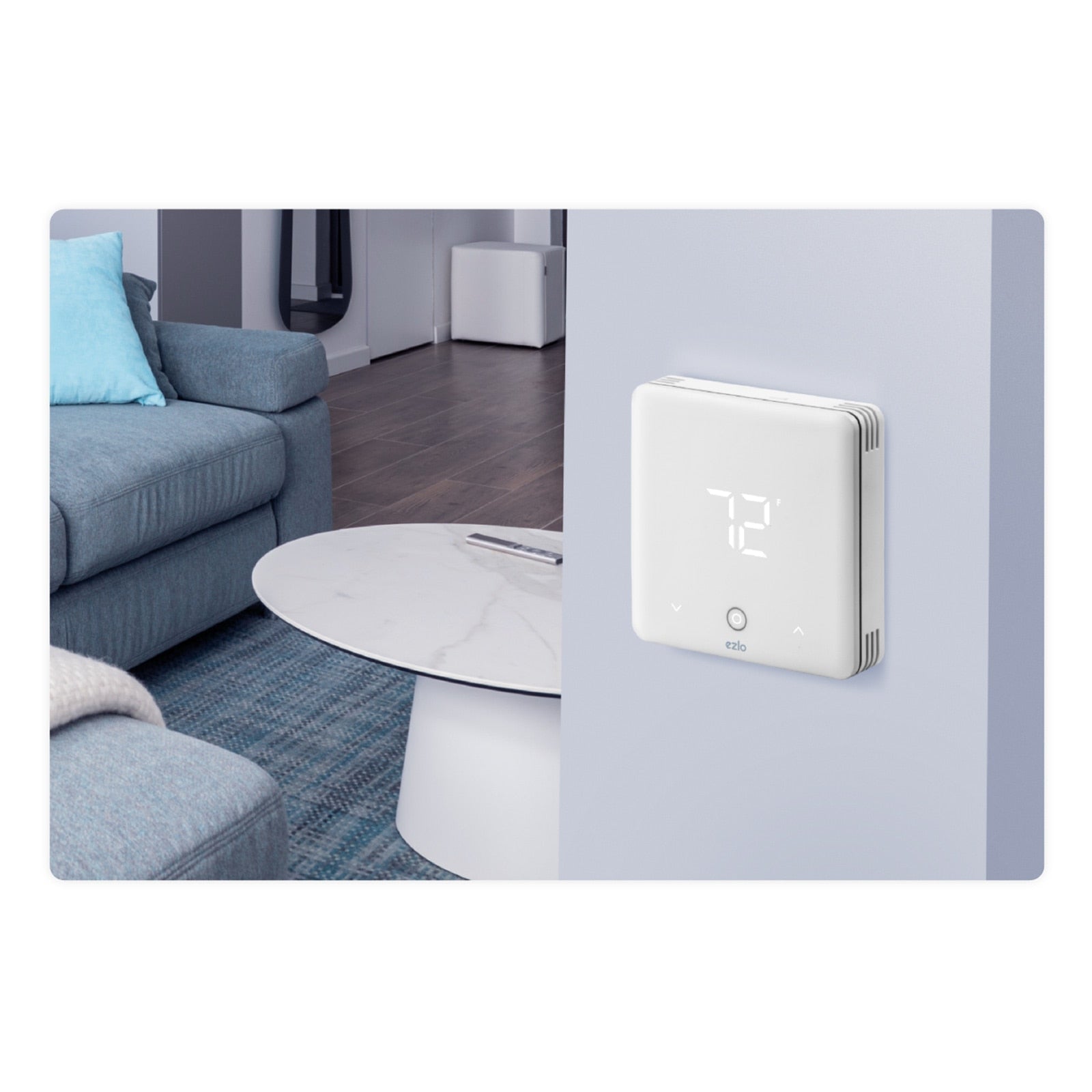 Ezlo Z-Wave Plus Smart Thermostat, 800 Series