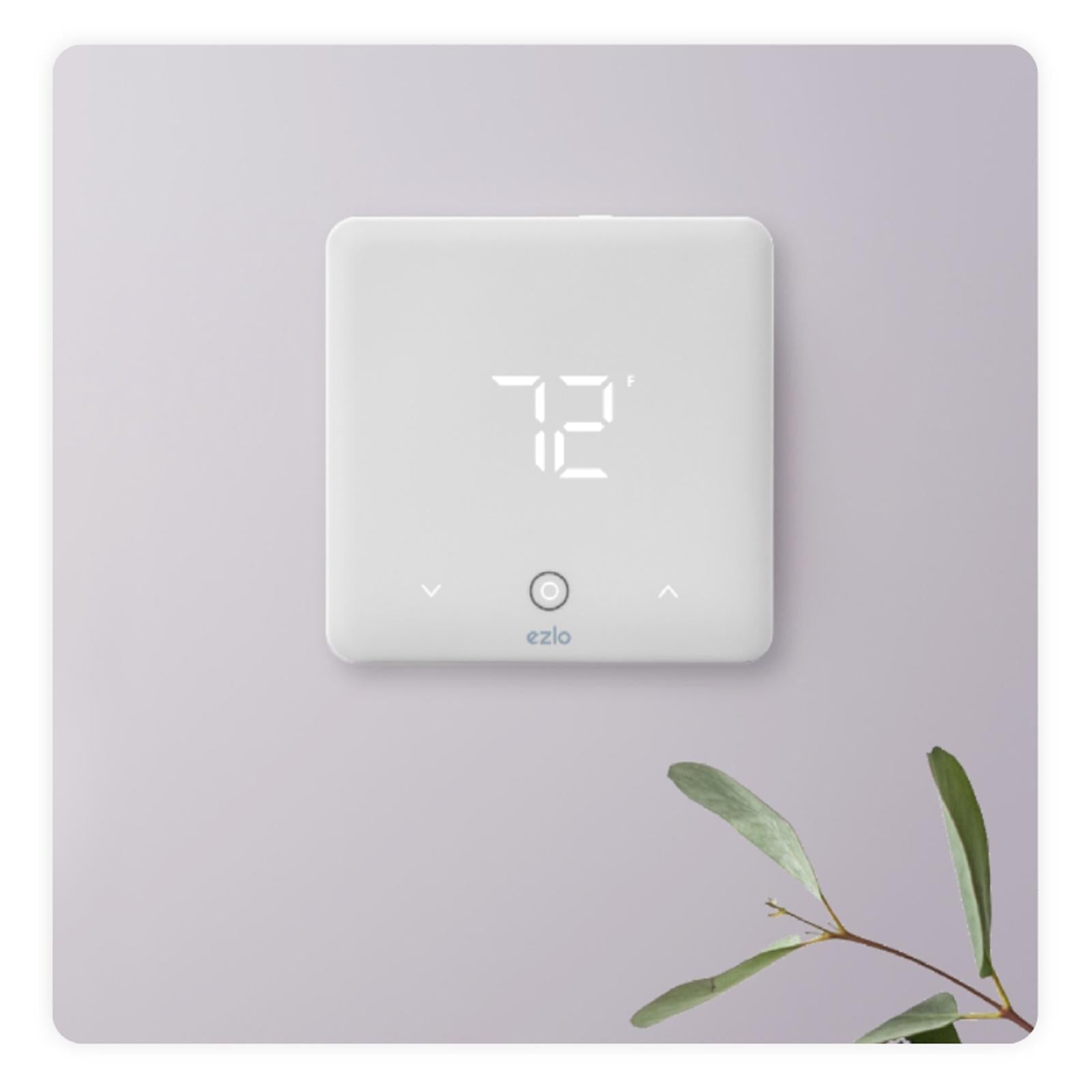 Ezlo Z-Wave Plus Smart Thermostat, 800 Series