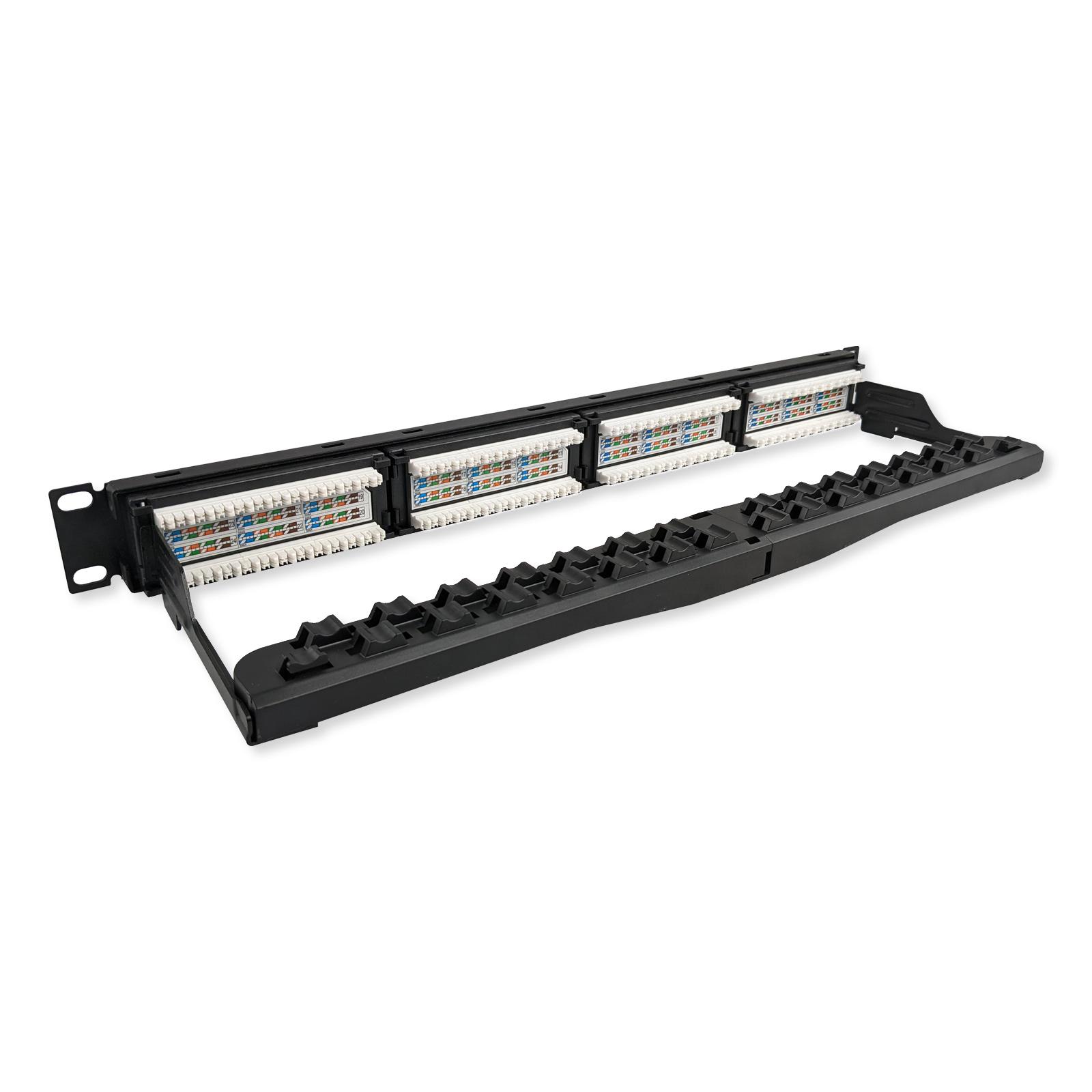 Simply45 Loaded 24 Port Cat6 UTP Patch Panel