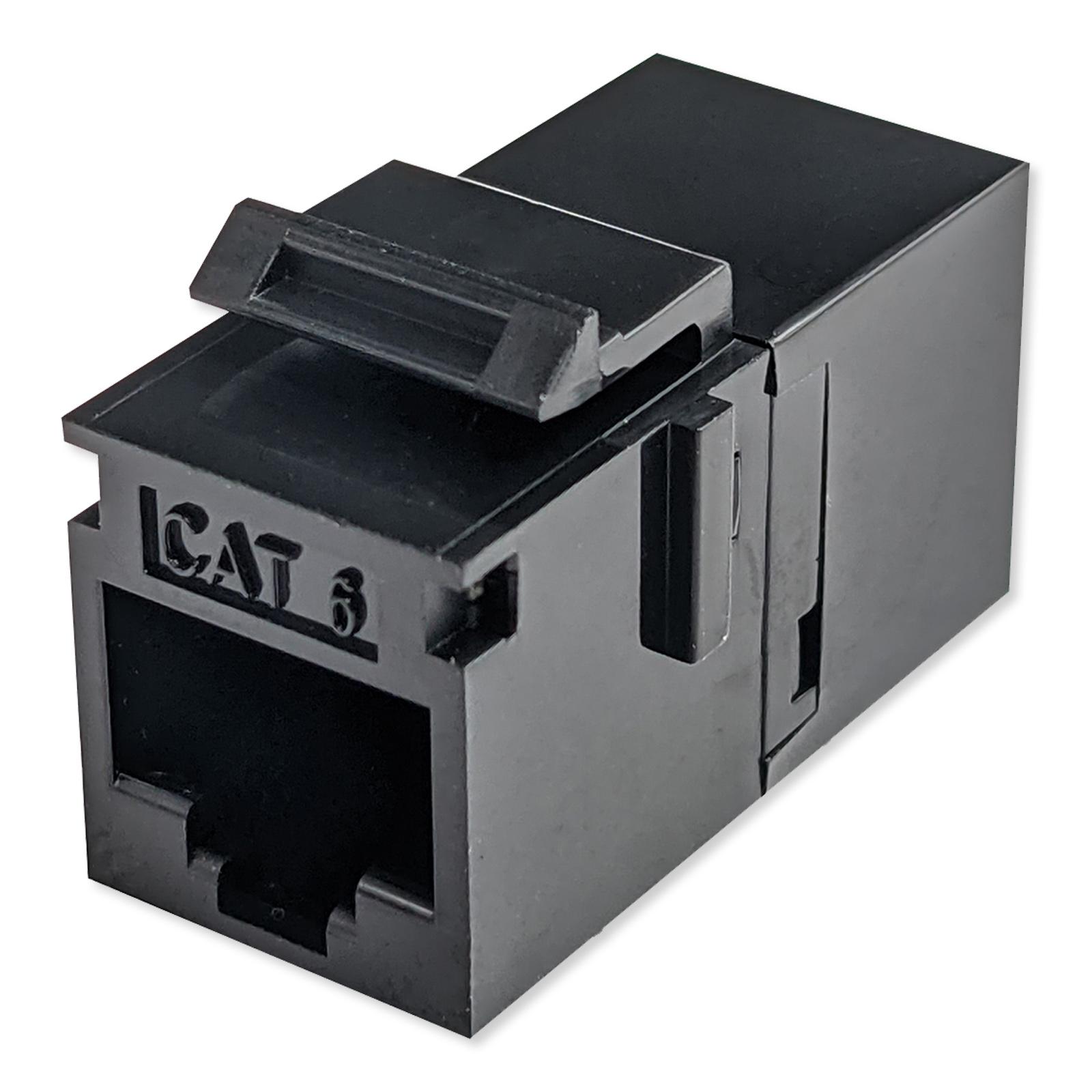Simply45 Cat6 Unshielded Keystone Feed-Thru Coupler