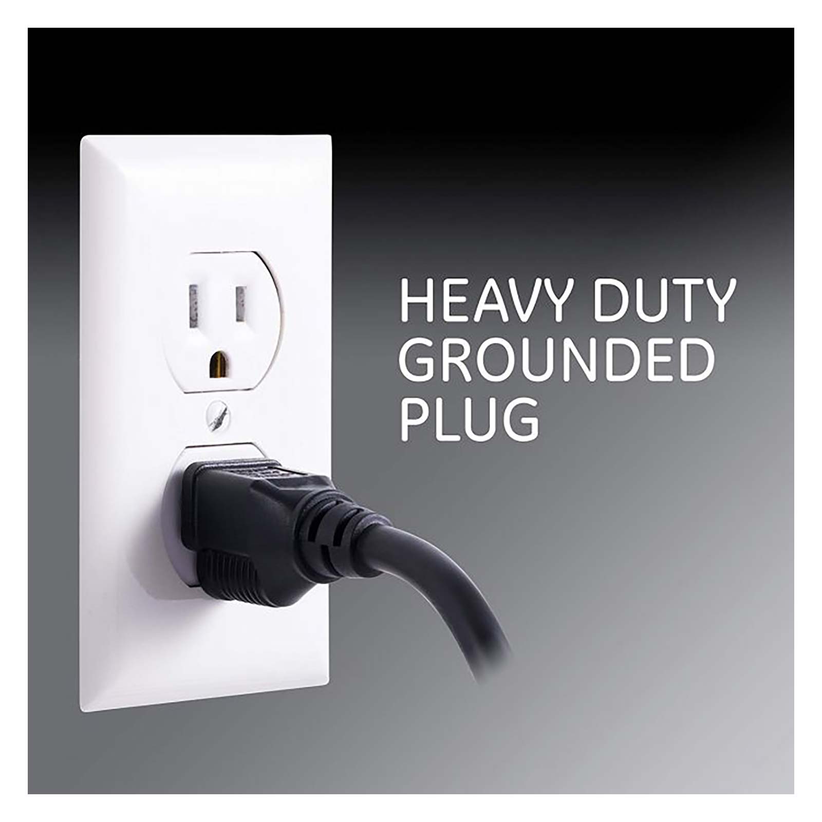 GE 6-Outlet Power Strip, 6'