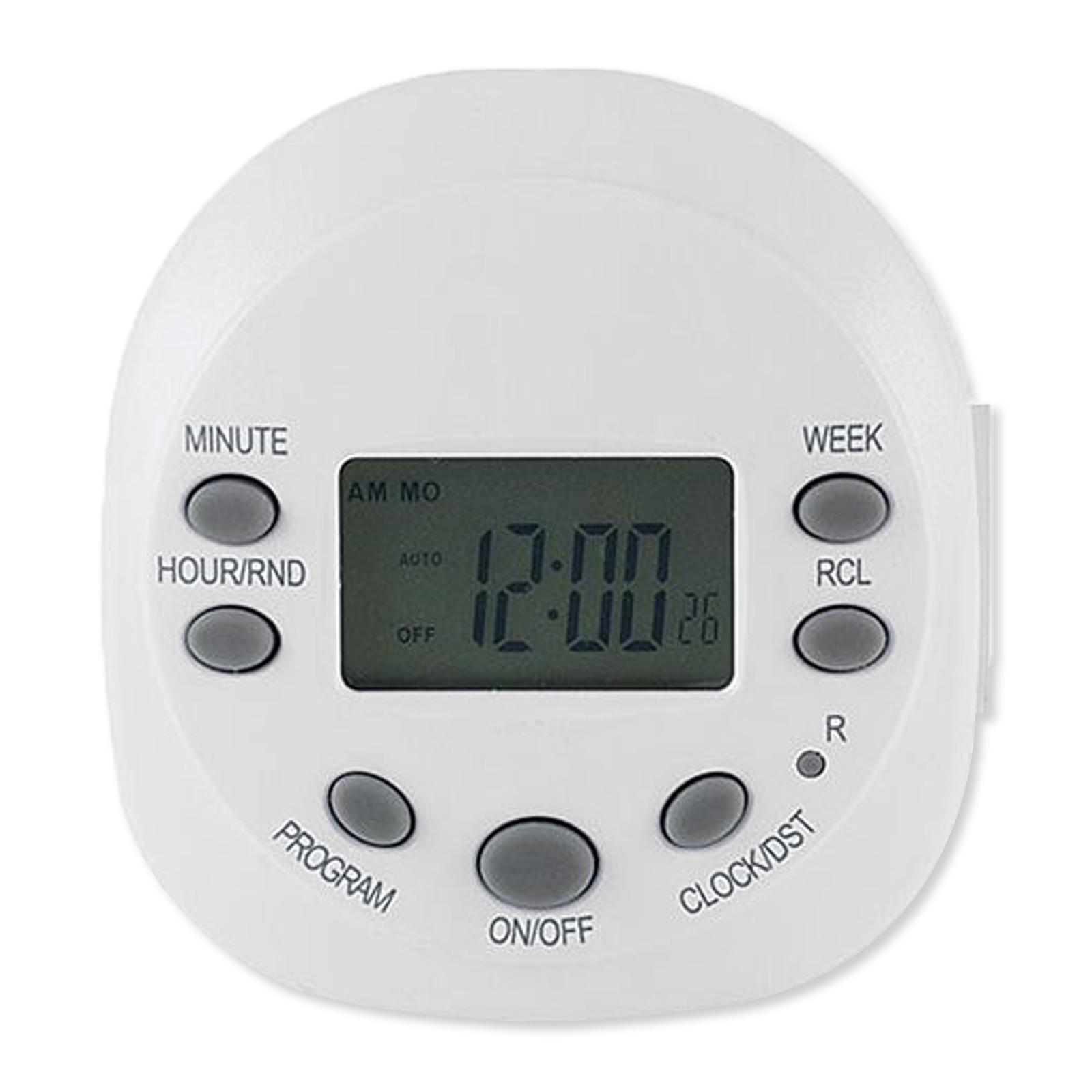GE Indoor Plug-In 7-Day Digital Timer