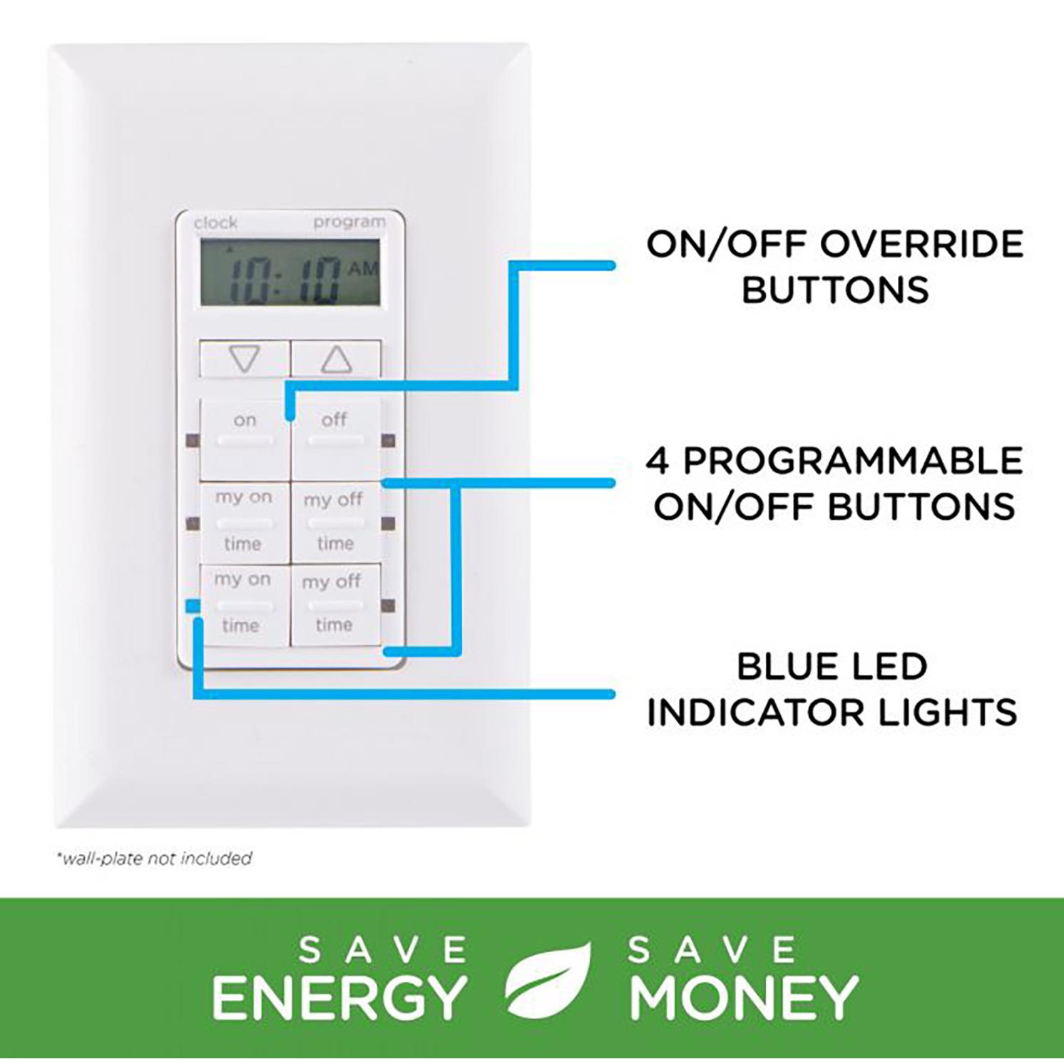 MyTouchSmart Simple Set In-Wall Timer