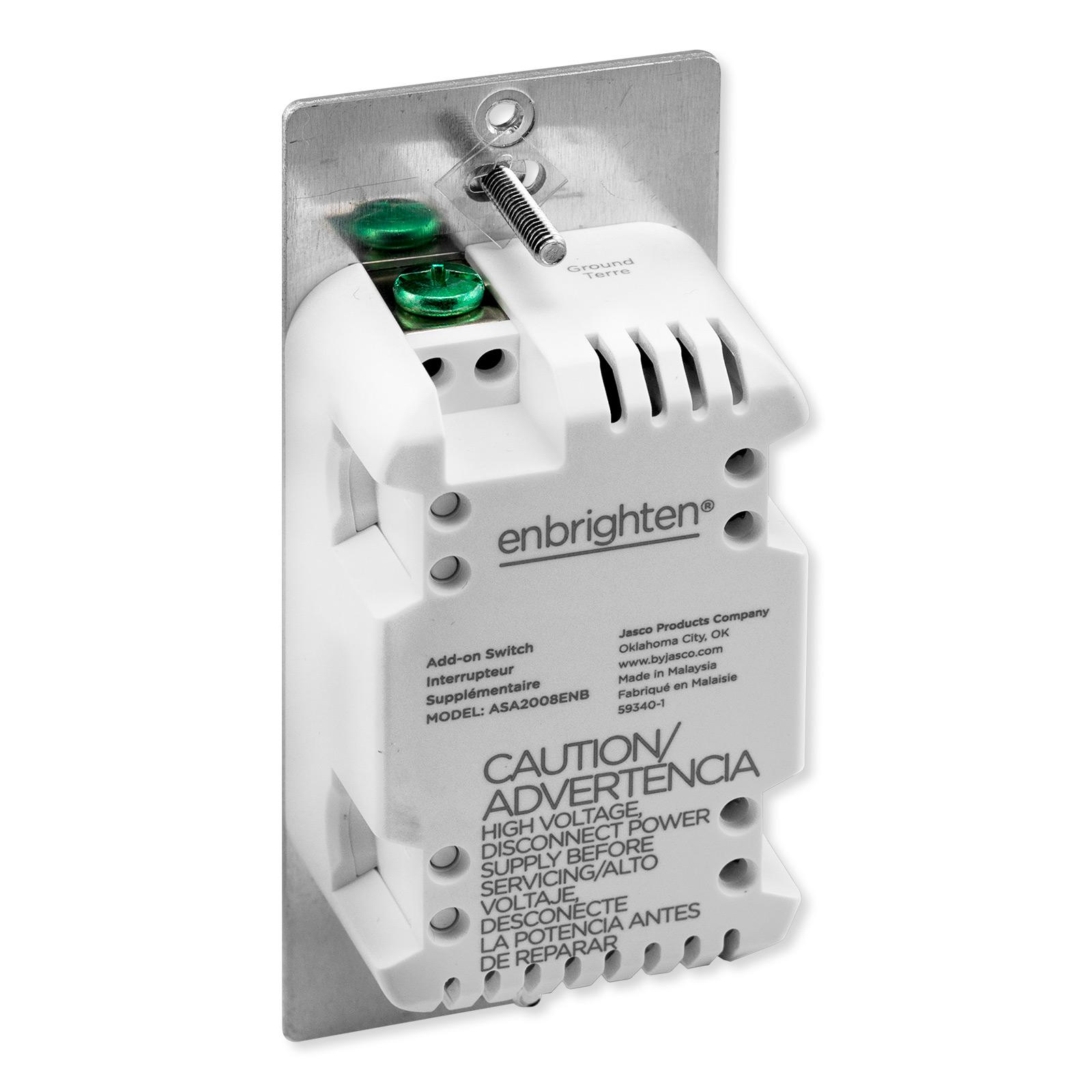Enbrighten In-Wall Add-On Toggle Switch