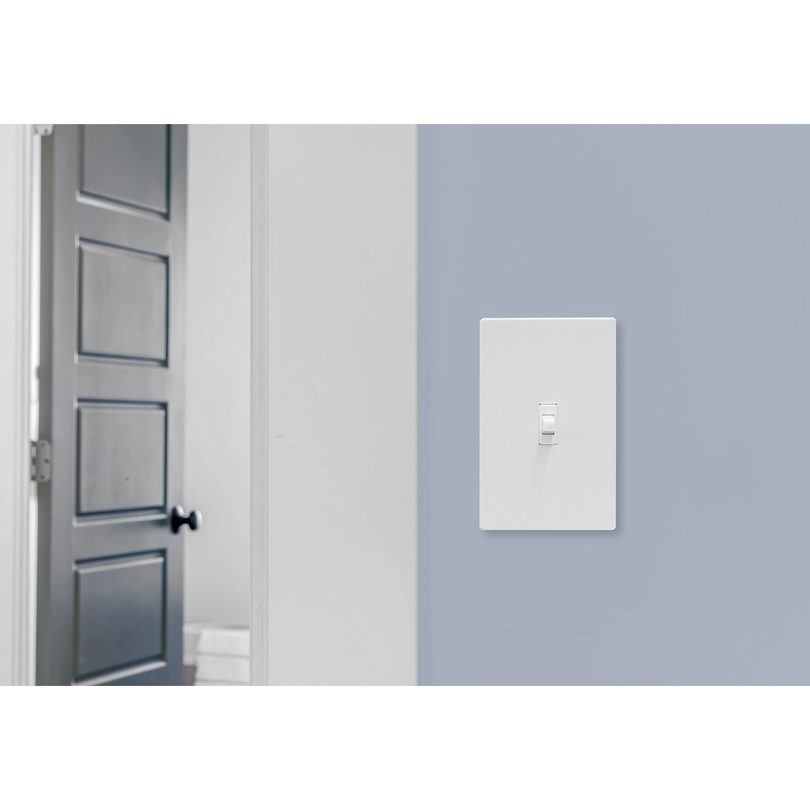 JascoPro Series In-Wall Add-on Switch, Toggle, White