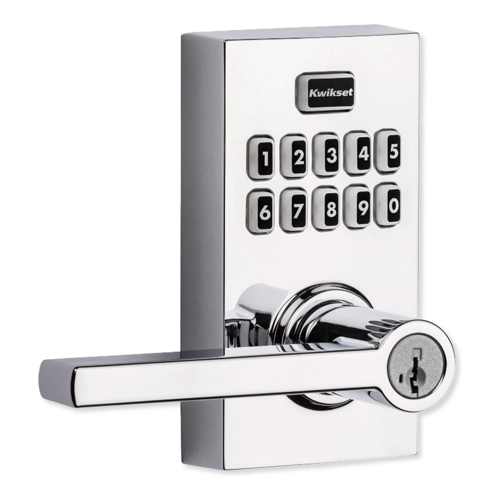 Kwikset 917 SmartCode Electronic Halifax Lever