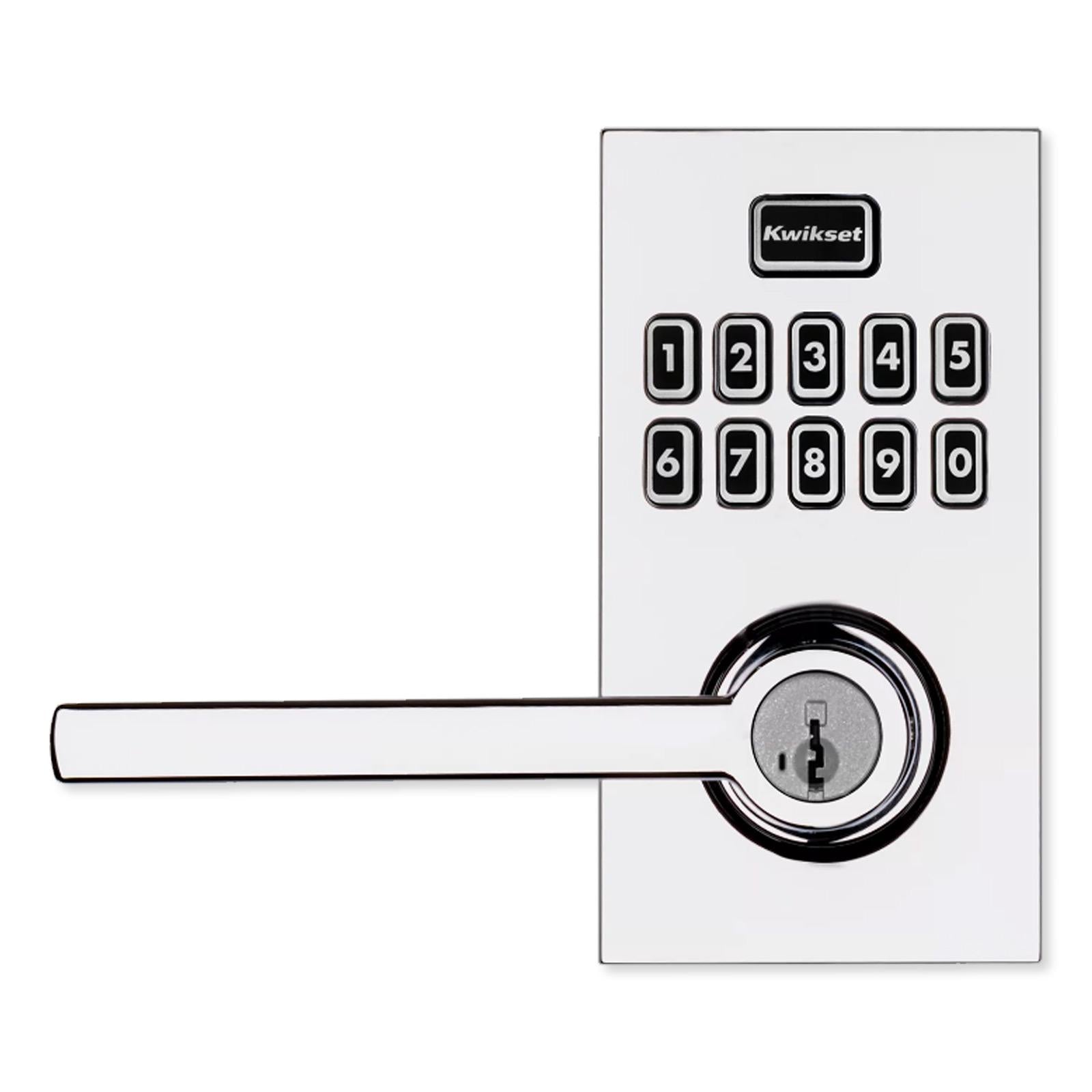 Kwikset 917 SmartCode Electronic Halifax Lever