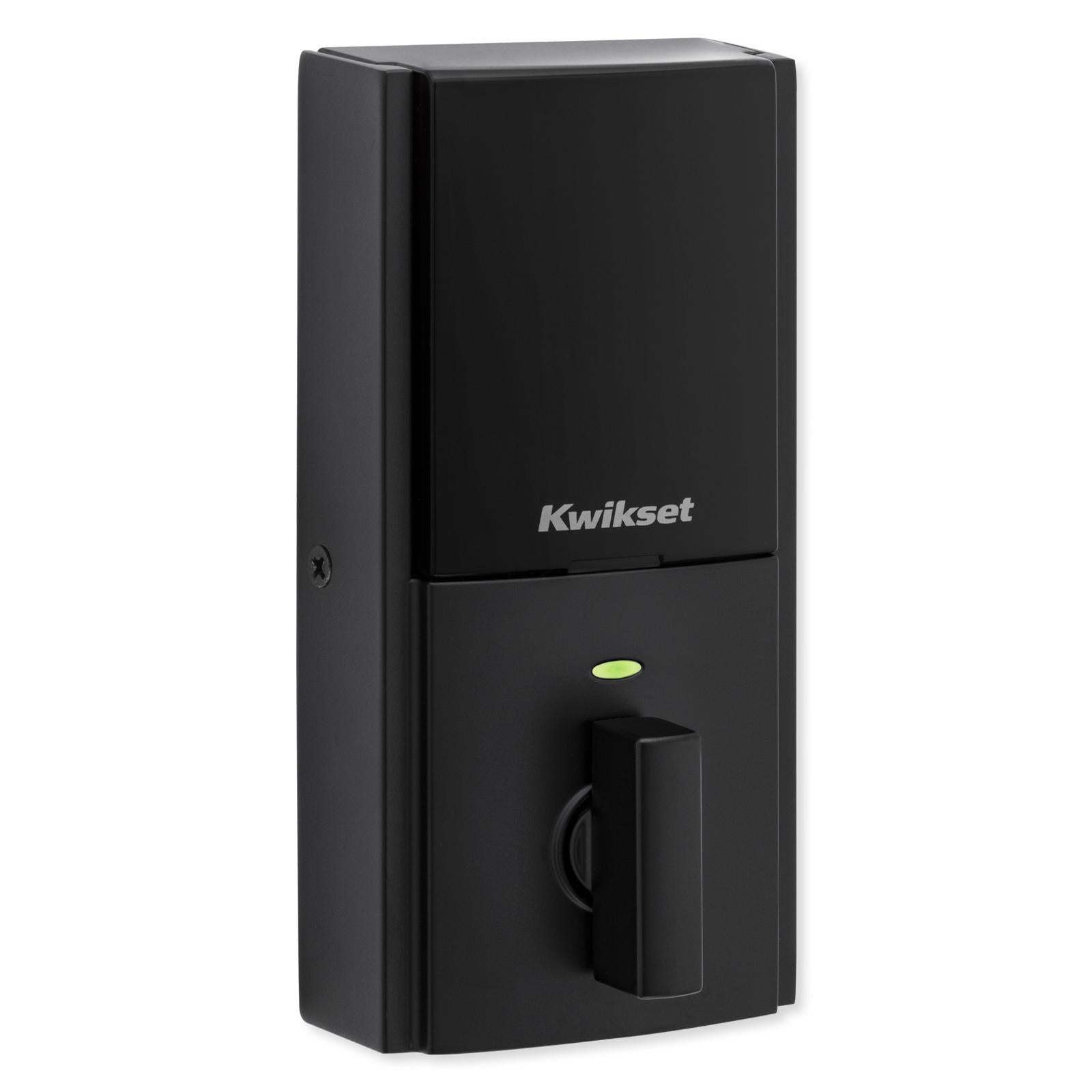 Kwikset Home Connect 620 Smart Lock, Z-Wave 700 Long Range, Contemporary with Deadbolt