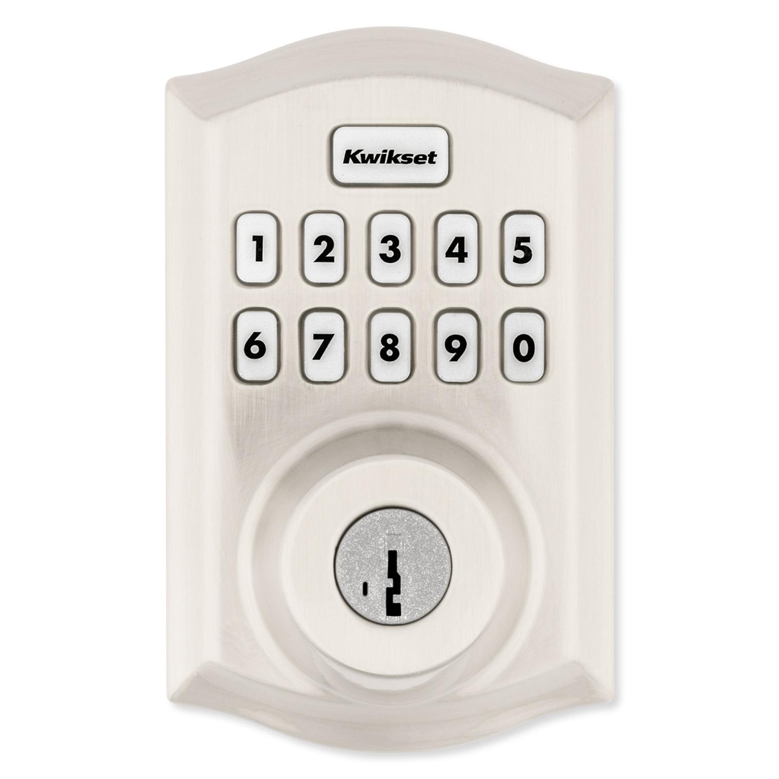 Kwikset Home Connect 620 Smart Lock, Z-Wave 700 Long Range, Traditional with Deadbolt
