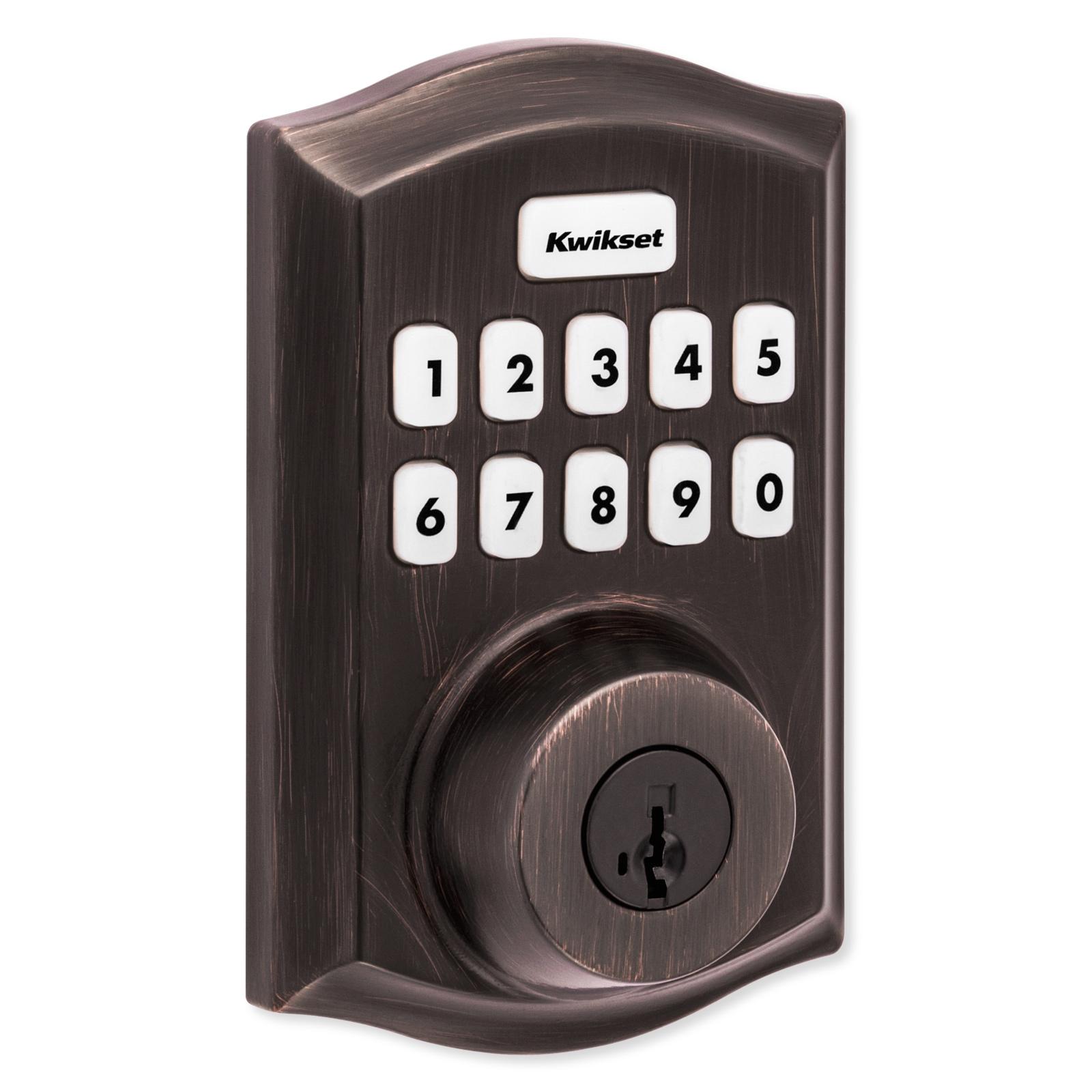 Kwikset Home Connect 620 Smart Lock, Z-Wave 700 Long Range, Traditional with Deadbolt