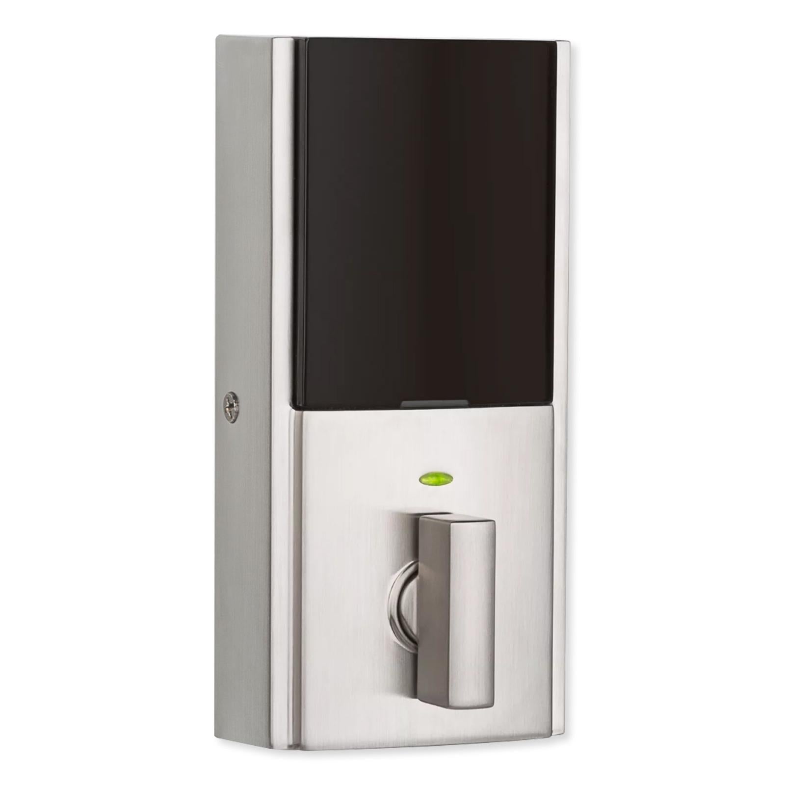 Kwikset SmartCode 916 Zigbee Contemporary Touchscreen Deadbolt with Home Connect, Satin Nickel (Open Box)
