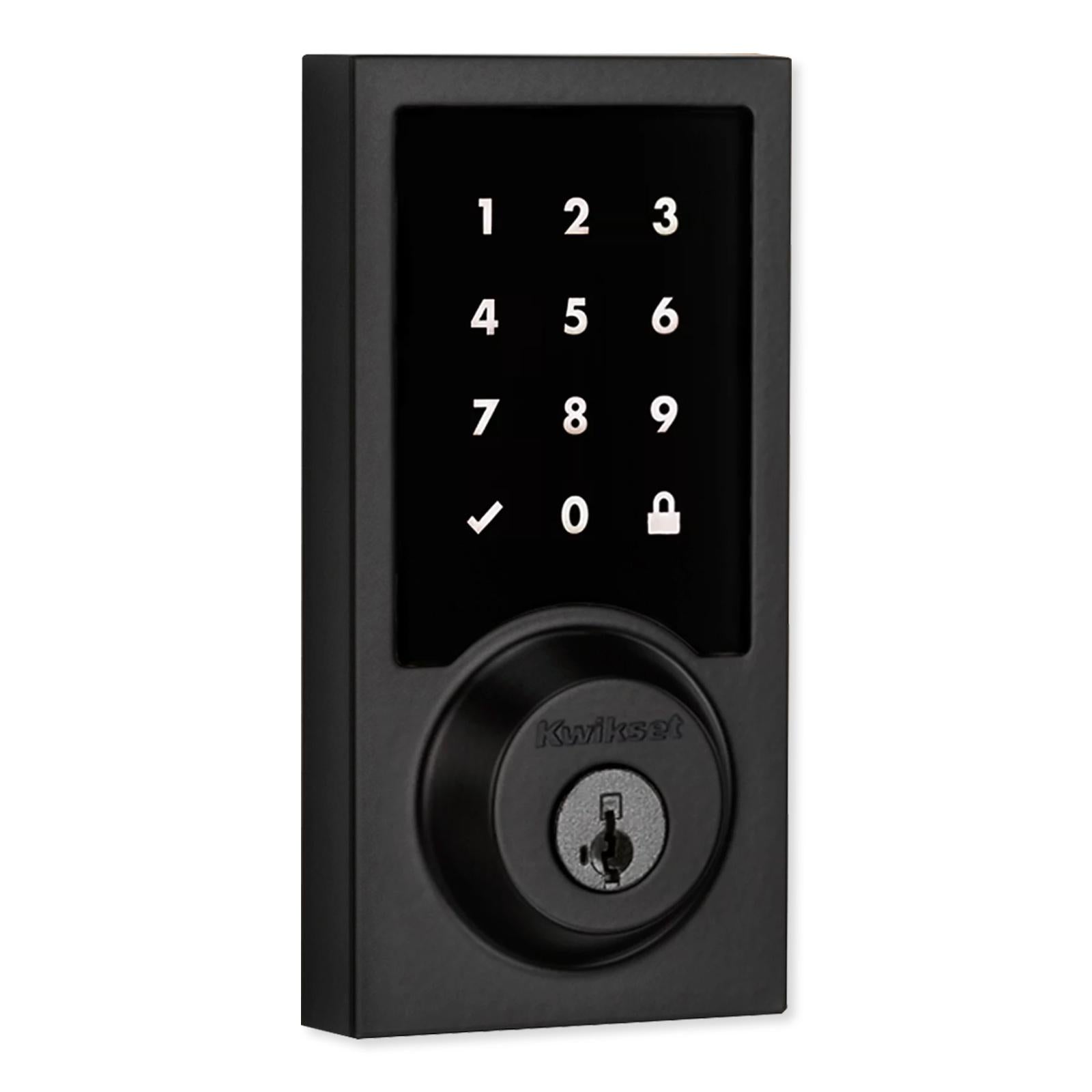 Kwikset SmartCode 916 Zigbee Contemporary Touchscreen Deadbolt with Home Connect