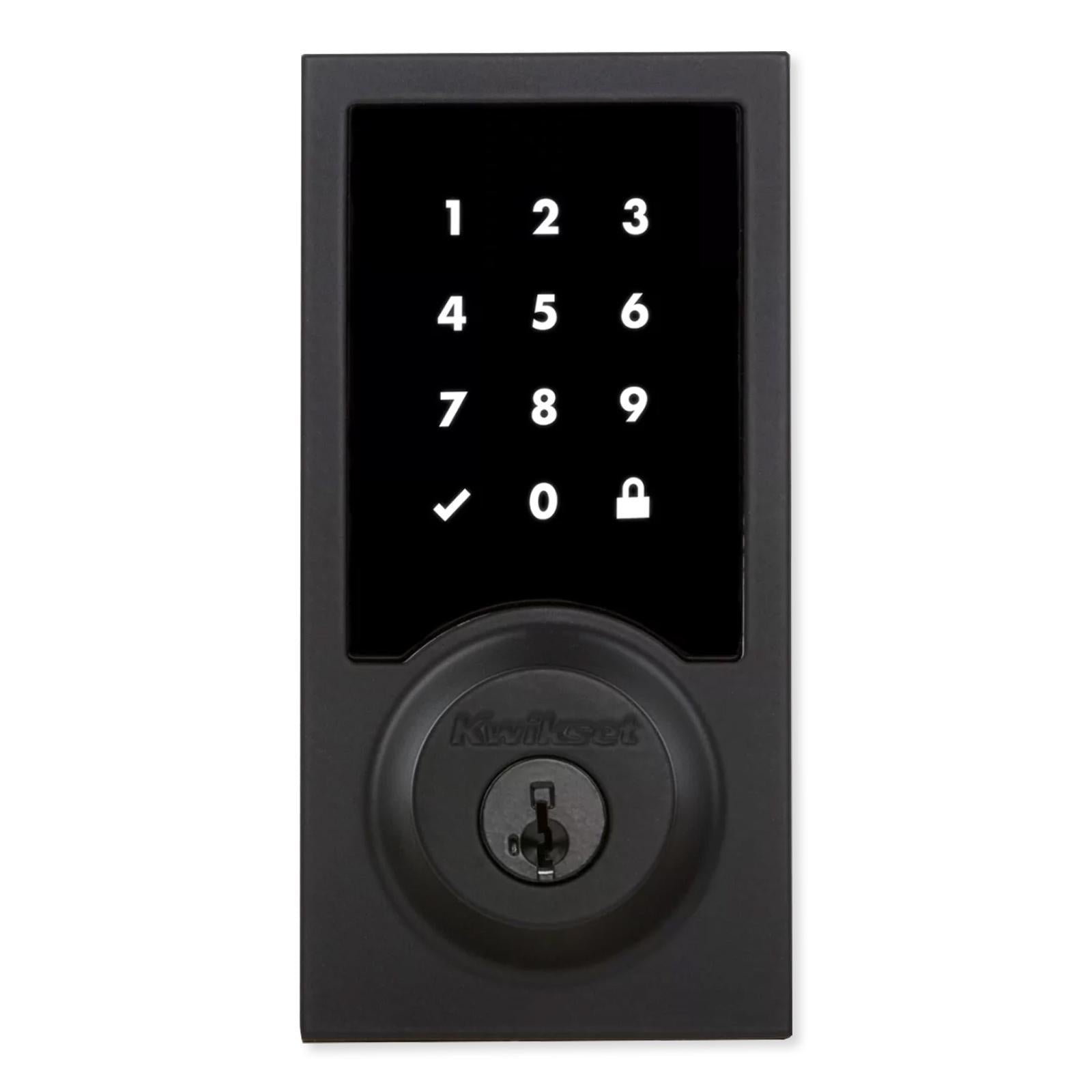 Kwikset SmartCode 916 Zigbee Contemporary Touchscreen Deadbolt with Home Connect