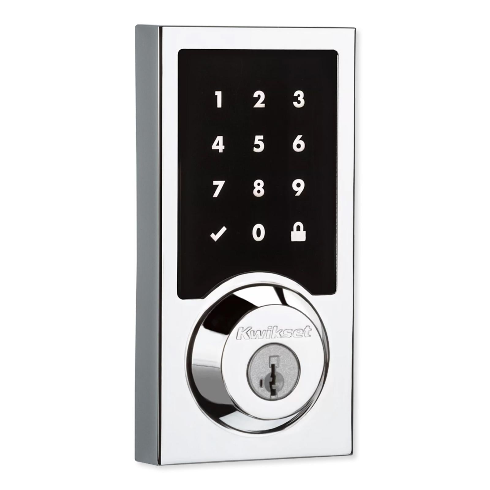 Kwikset SmartCode 916 Zigbee Contemporary Touchscreen Deadbolt with Home Connect