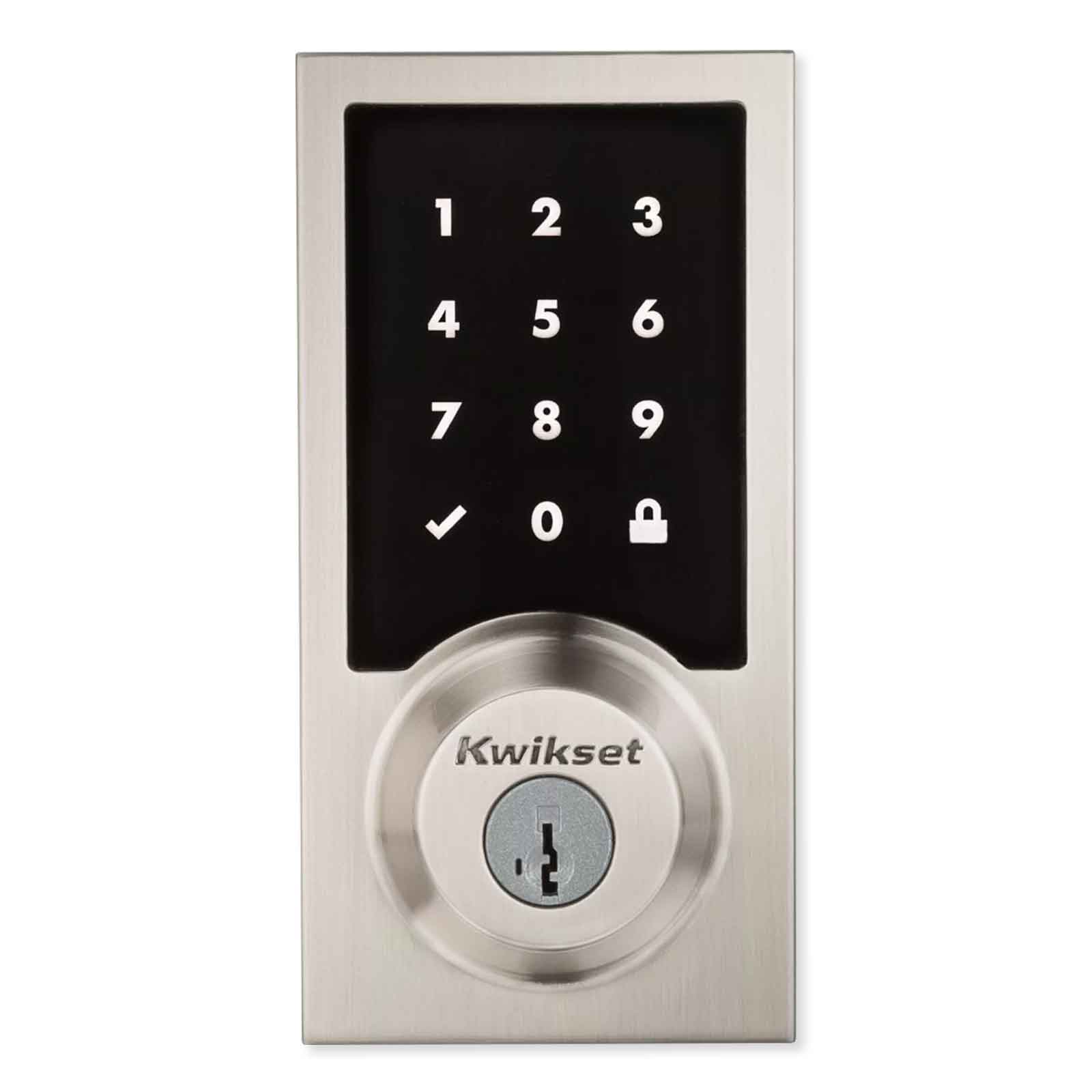 Kwikset Home Connect 918 Touch Screen Smart Lock, Z-Wave, Contemporary with Deadbolt