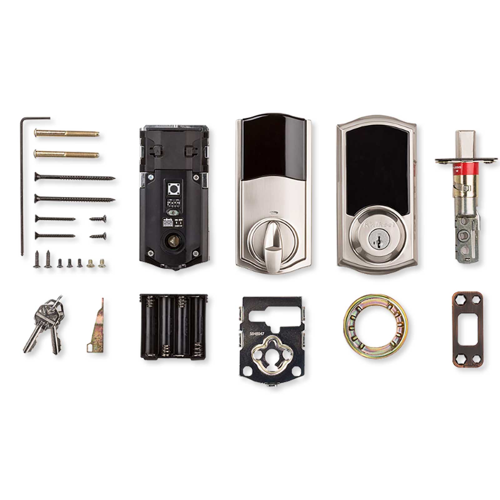 Kwikset Home Connect 918 Touch Screen Smart Lock, Z-Wave, Traditional with Deadbolt