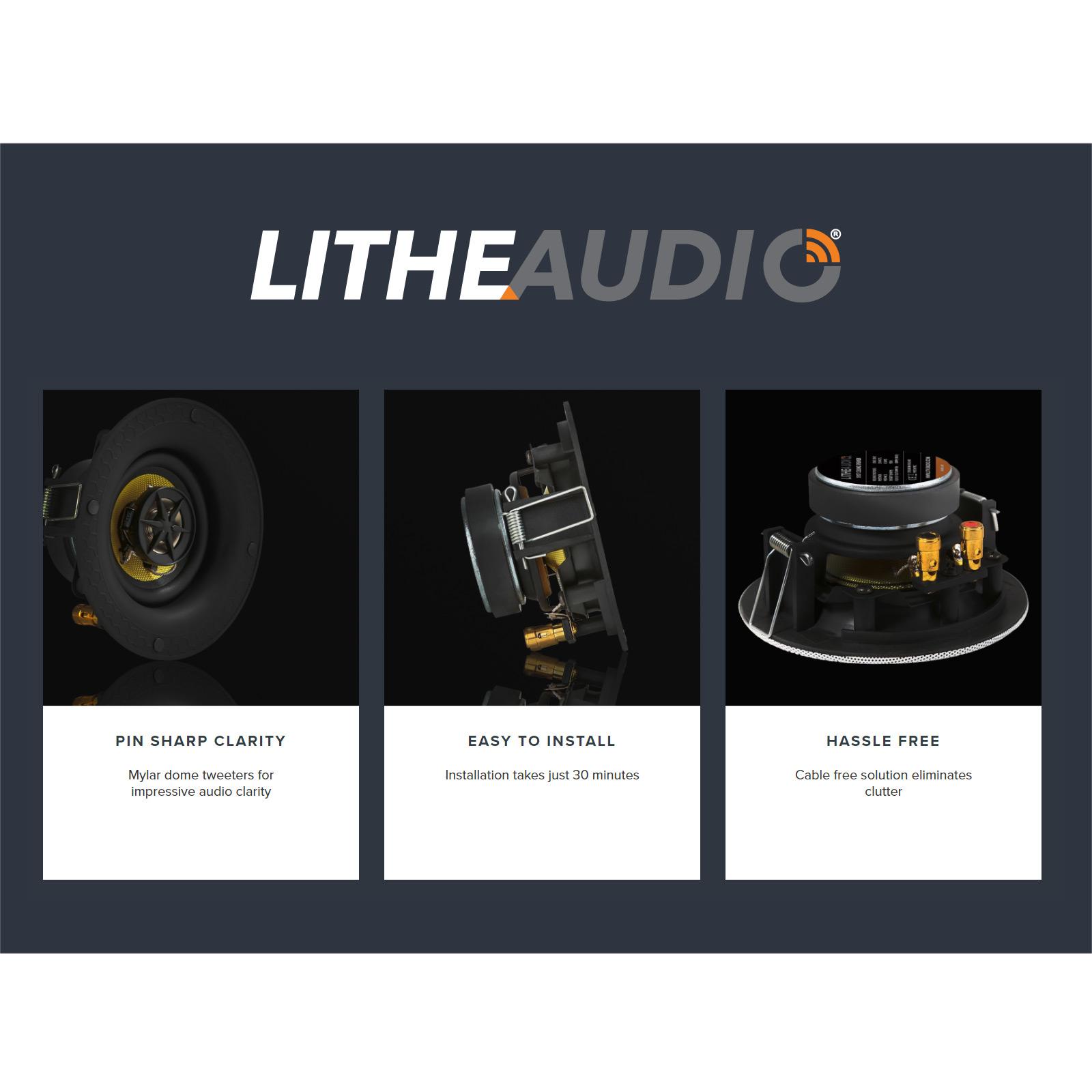 Lithe Audio 3" Spot Passive Ceiling Speaker (Single)