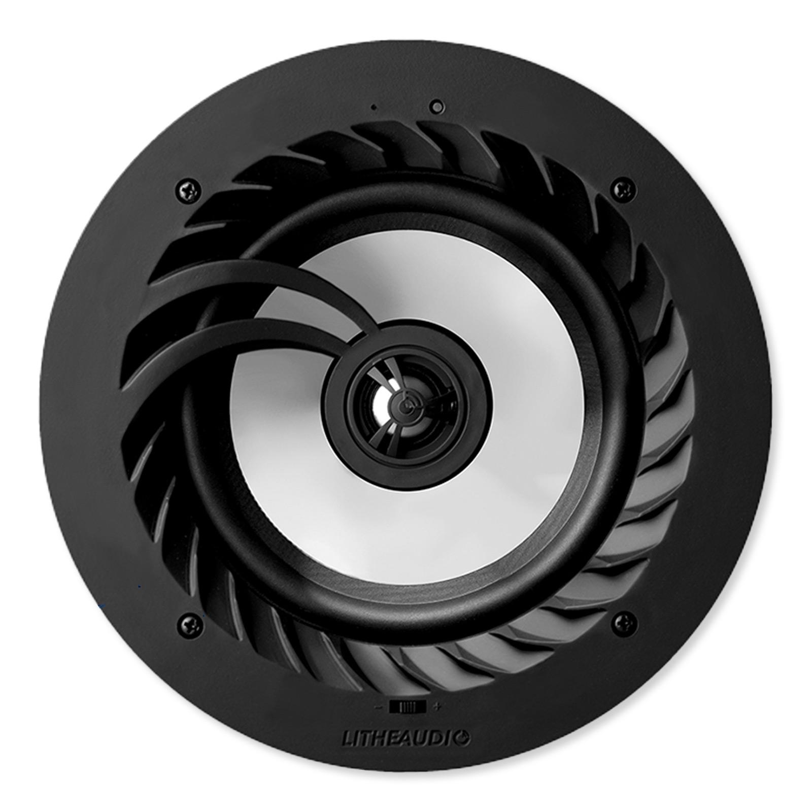 Lithe Audio 6.5" 2-way Passive Ceiling Speaker, IP44-Rated (Single)