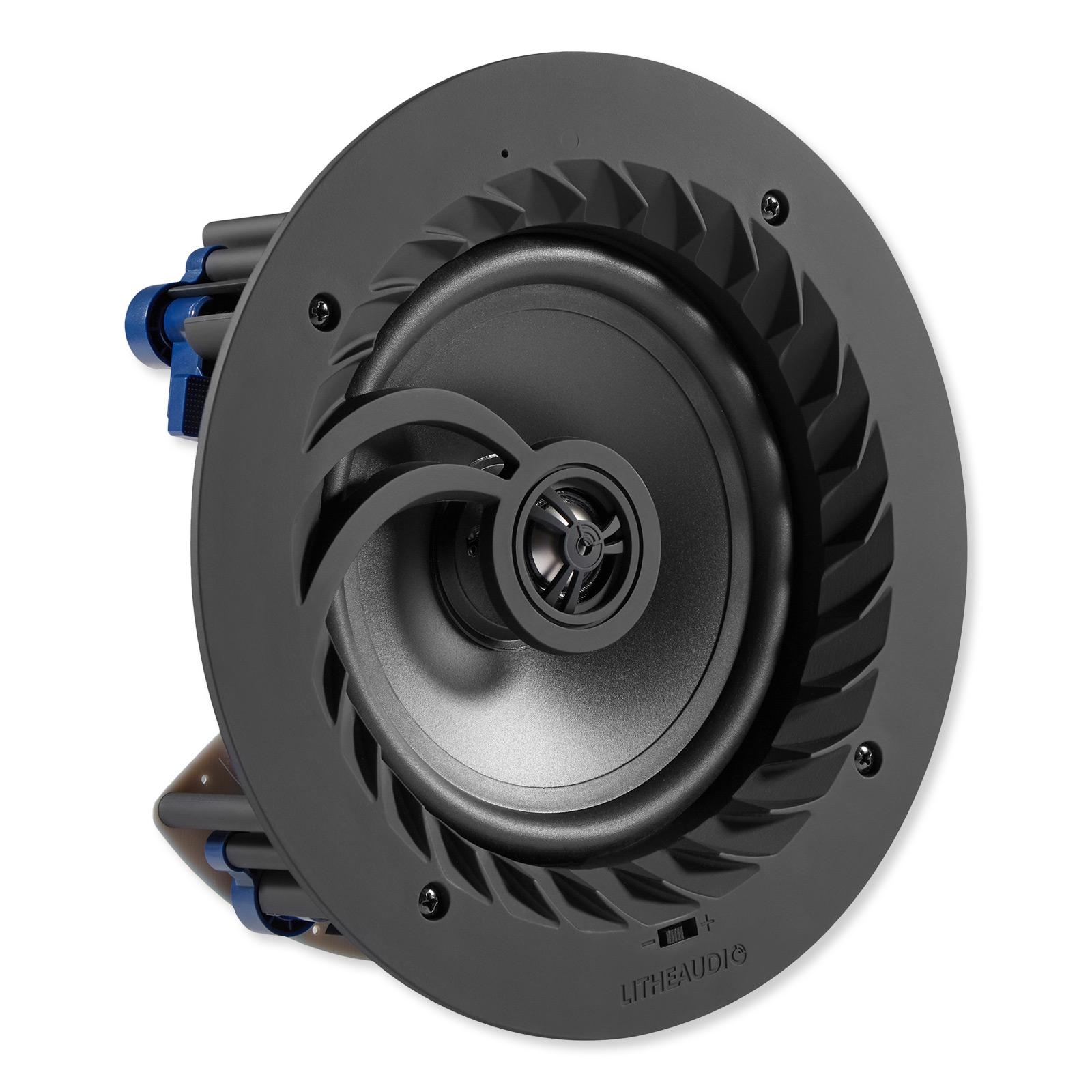Lithe Audio 6.5" Low Profile Passive Ceiling Speaker, IP44-Rated (Single)