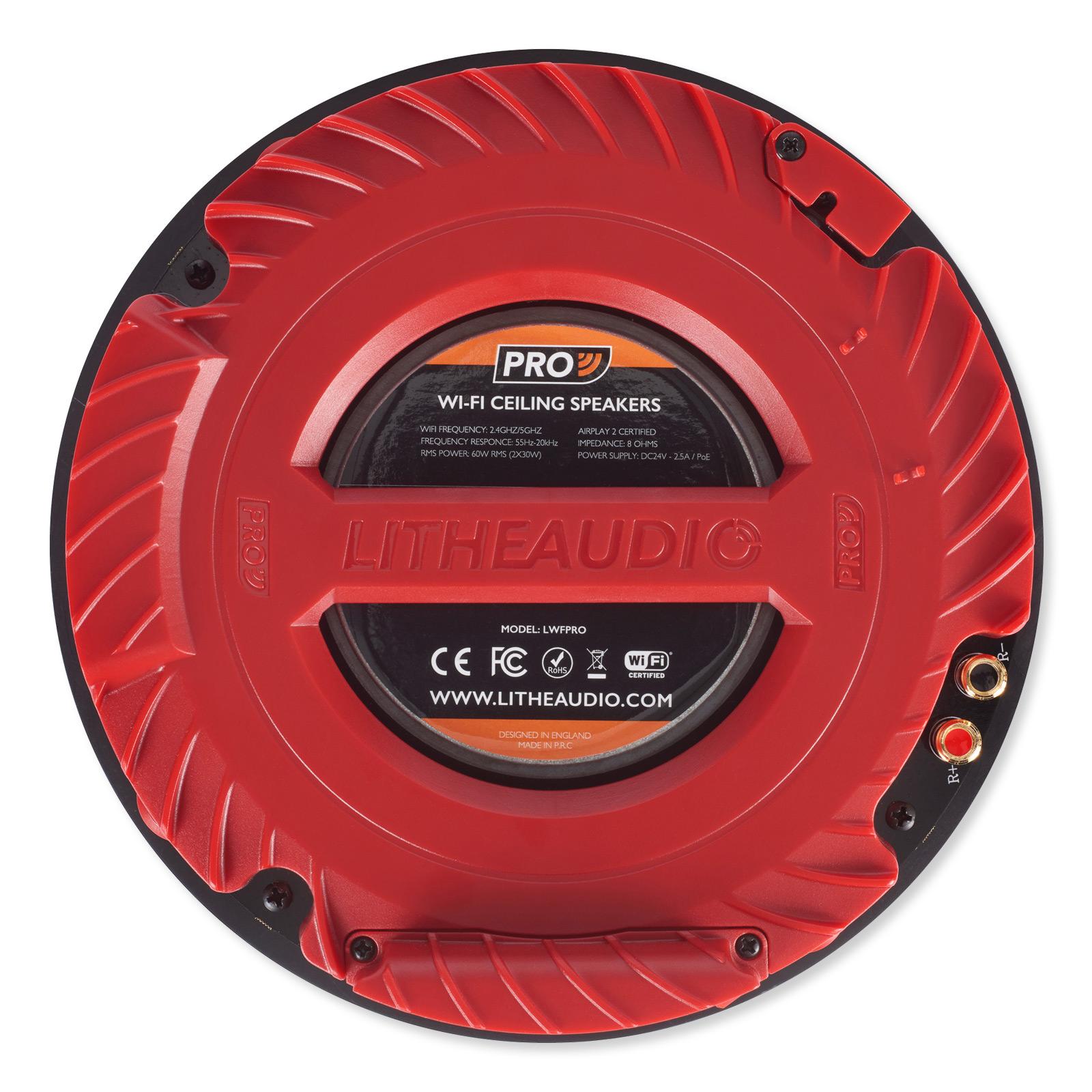 Lithe Audio Pro Series Wi-Fi Ceiling Speaker, Single Master