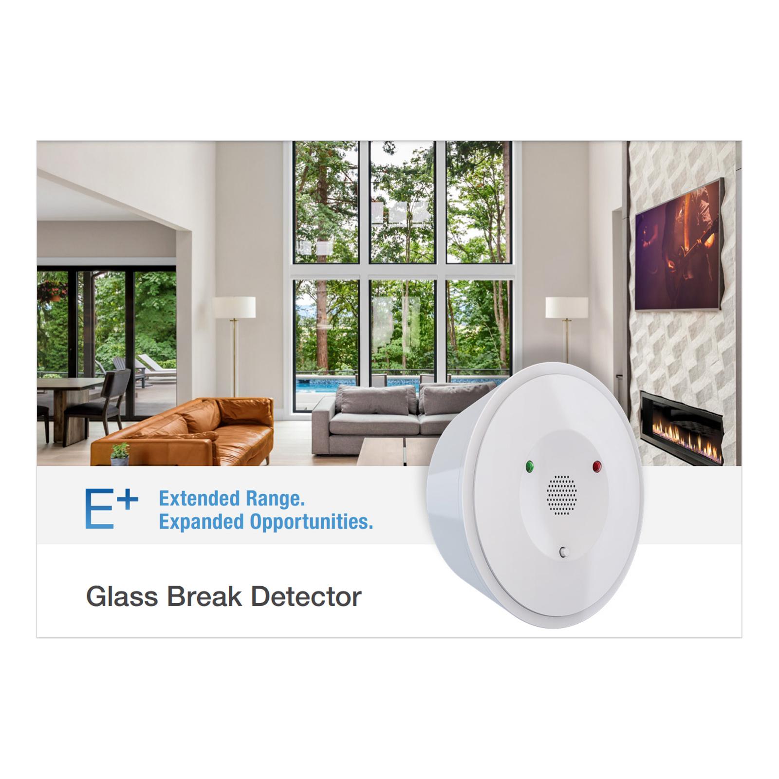 2GIG E+ Glass Break Detector with Dual State Detection