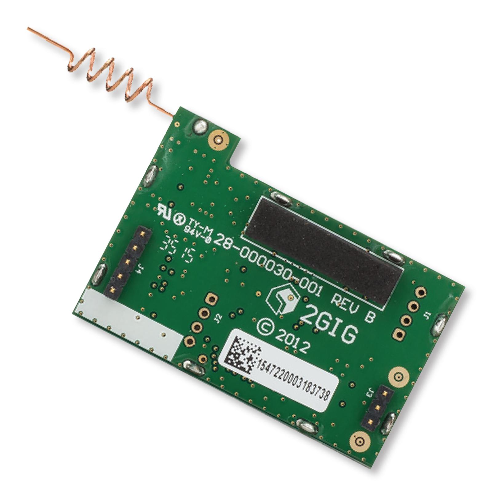 2GIG GC2e 900 MHz Transceiver and 345 MHz Receiver, for eSeries Sensors and TS1