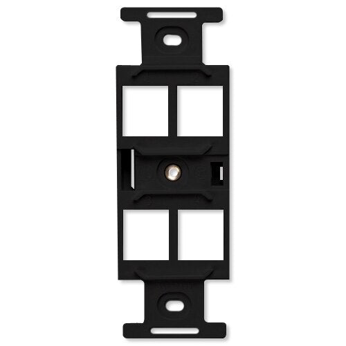 Leviton QuickPort Quad 106 Decora Insert, 4-Port