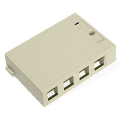 Leviton QuickPort Surface-Mount Box, 4-Port