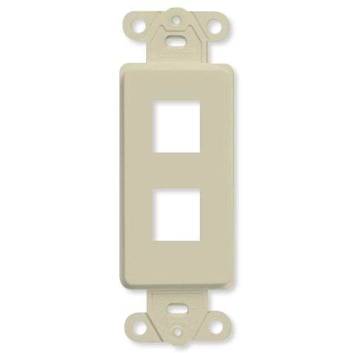 Leviton QuickPort Decora Insert, 2-Port