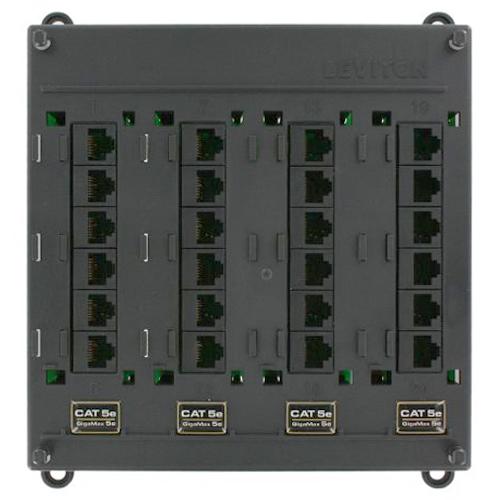 Leviton Twist & Mount Patch Panel