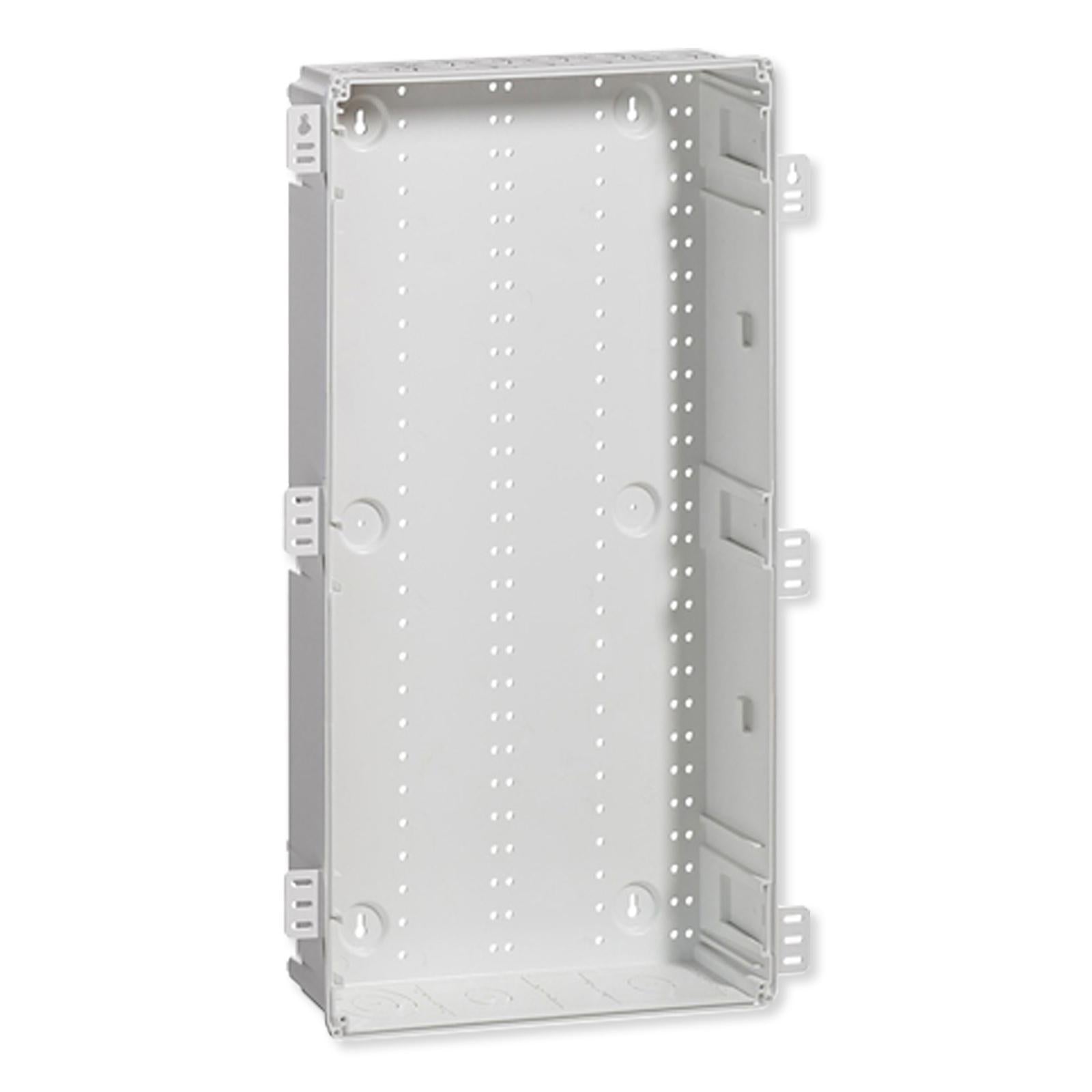 Leviton Wireless Plastic Structured Media Enclosure, No Cover, 28-In