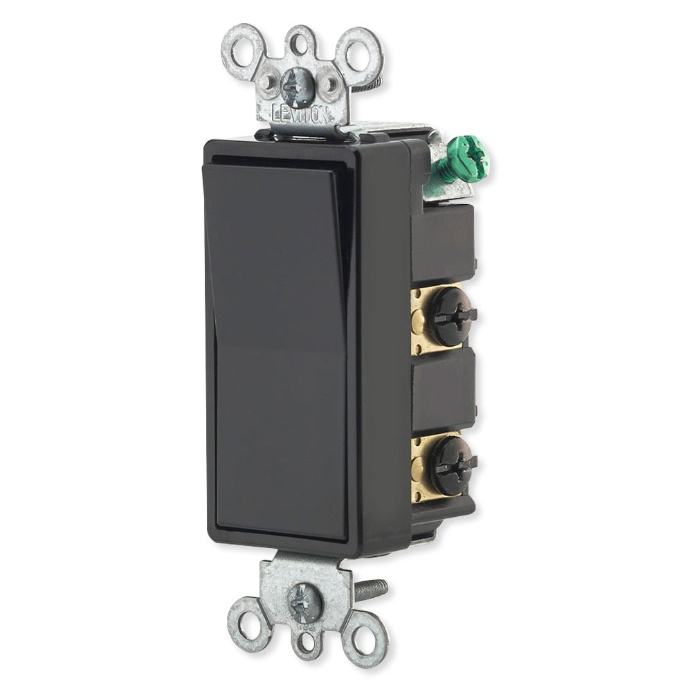 Leviton Decora Rocker 4-Way AC Quiet Switch, 15A, 120/277V