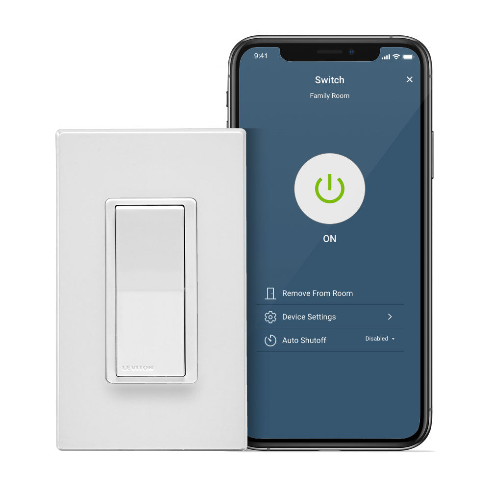 Leviton Decora Smart Wi-Fi Switch, Neutral Wire Required