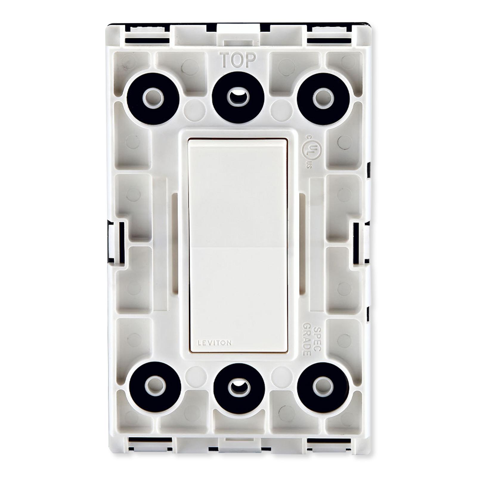 Leviton Decora Weather-Resistant Single-Pole Switch, 15A/120V (Open Box)