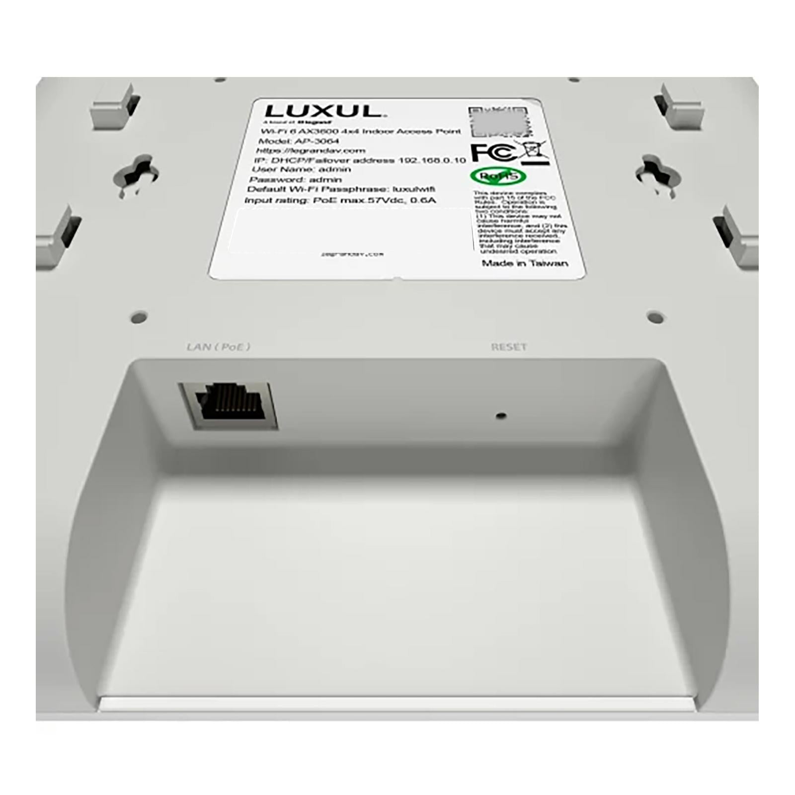 Luxul Wi-Fi 6 4x4 Multi-Gig Access Point