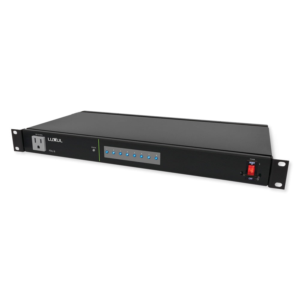 Luxul 8 Outlet Intelligent Network Power Distribution Unit