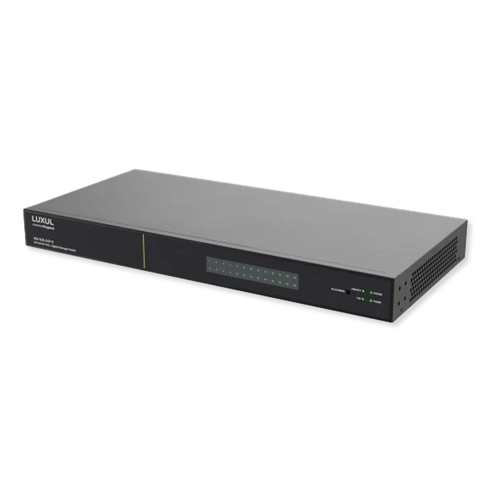 24 PoE+ | 2 Combo RJ45/SFP Rear-Facing Ports - 1Gb L2/L3 Managed Switch, US Power Cord
