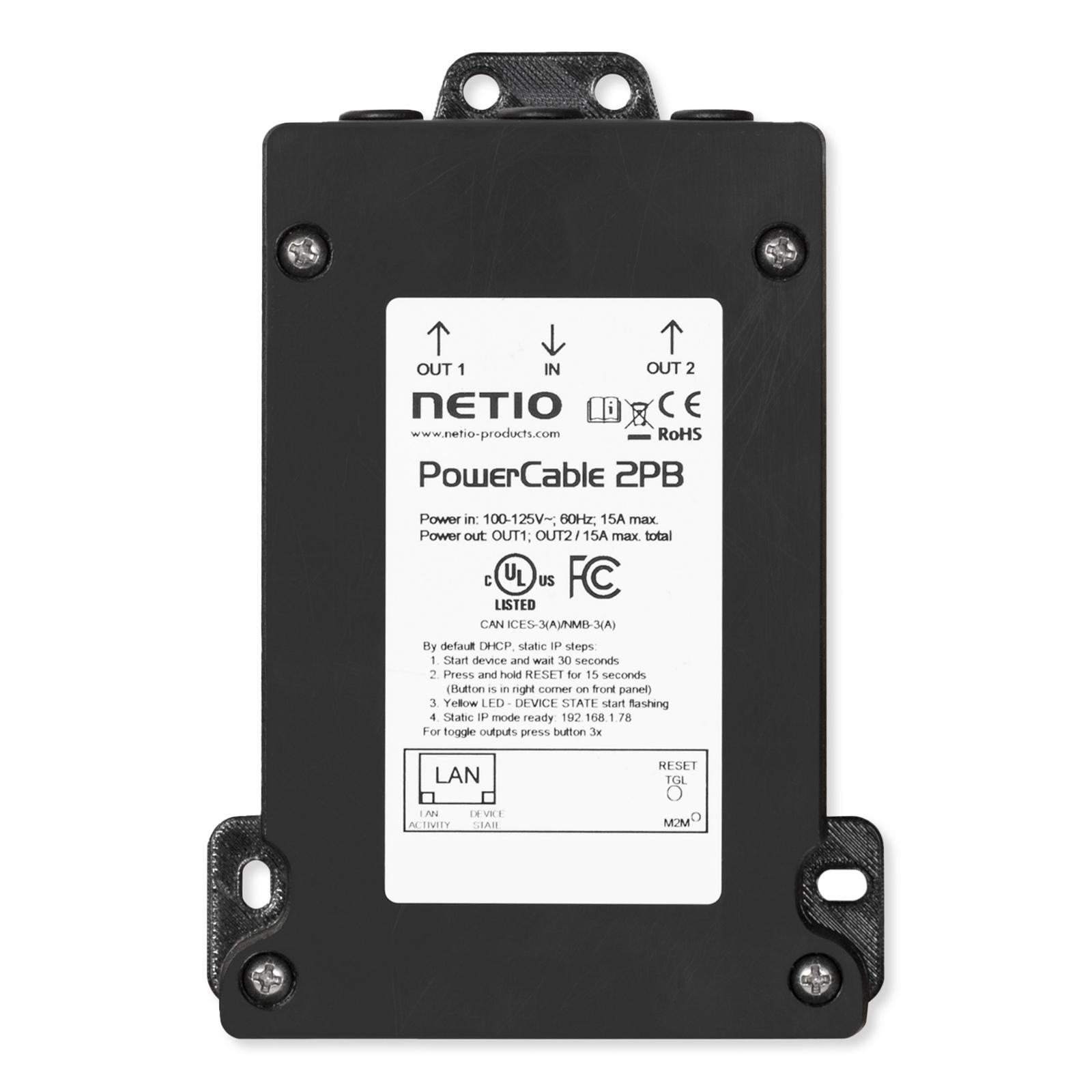 NETIO PowerCable 2PB Smart Flat Power Distribution Unit