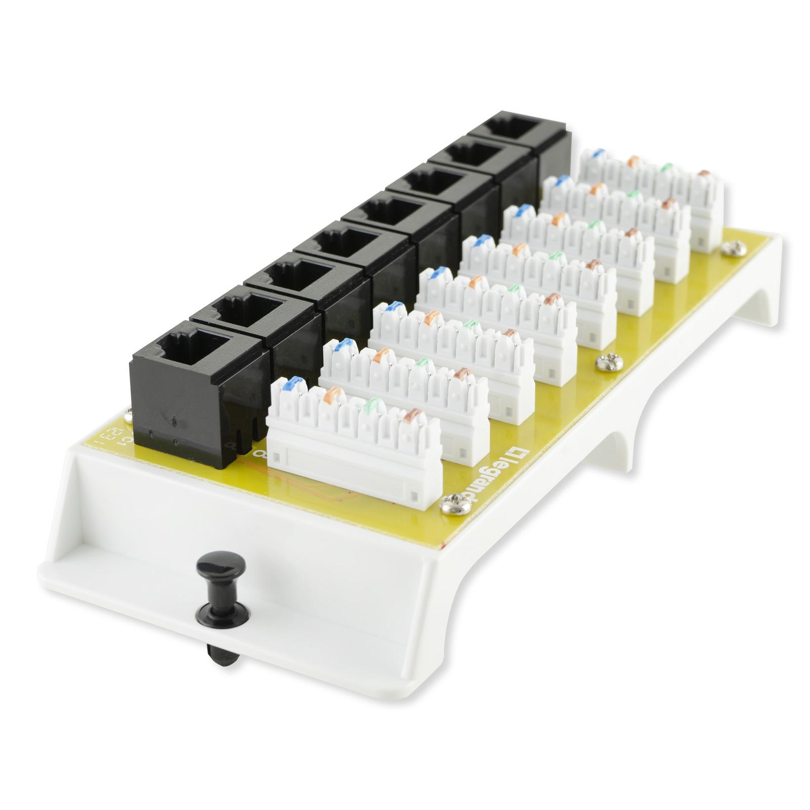 On-Q/Legrand 8 Port Cat6 Network Interface Module