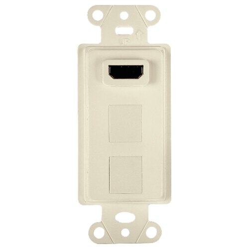 On-Q/Legrand Pre-Configured Strap (1 HDMI & 2 Keystone Ports)