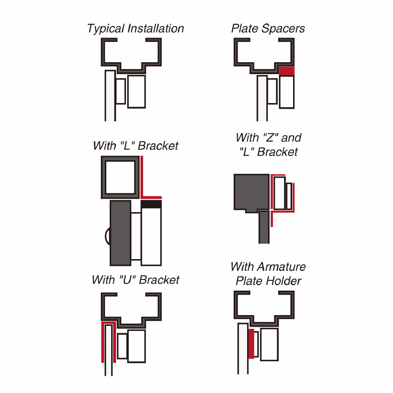 Seco-Larm Enforcer Electromagnetic Lock with Bond Sensor, 600 Lbs.