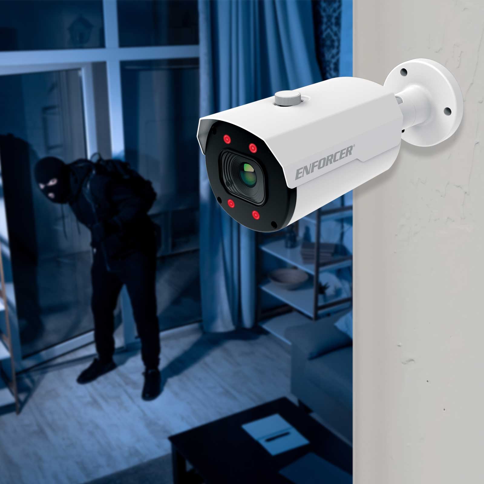 Seco-Larm ENFORCER 5MP IP Bullet Camera, 2.8 to 12mm Motorized Lens