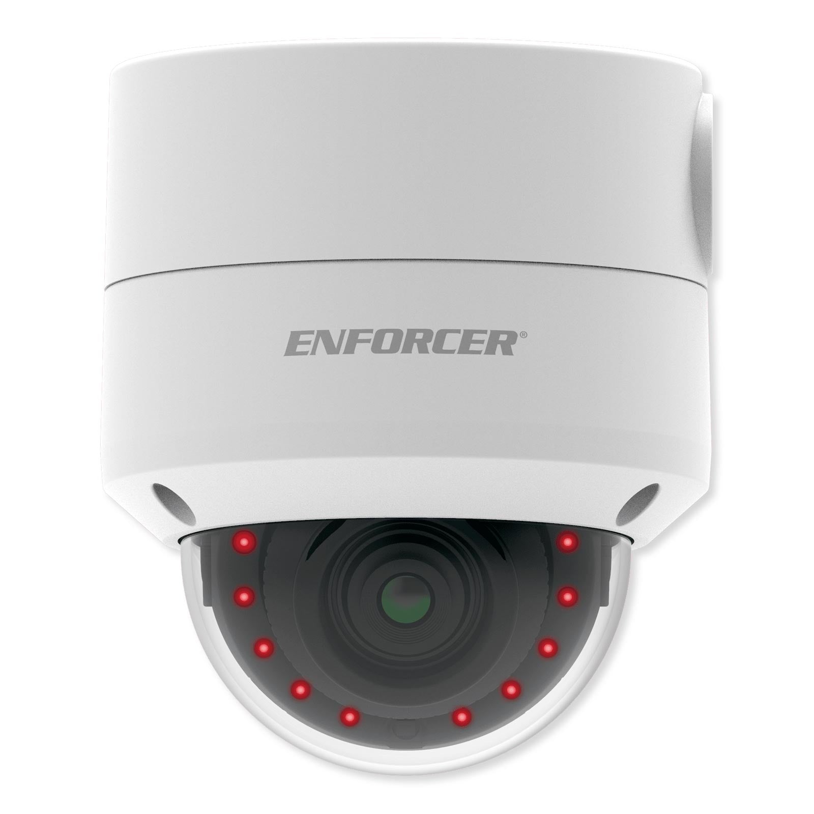 Seco-Larm ENFORCER 5MP IP Mini Vandal Dome Camera, 2.8mm Fixed Lens